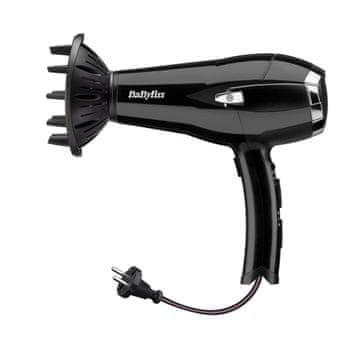 BaByliss Sušilnik za Lase Babyliss D374de Črna 2000 W