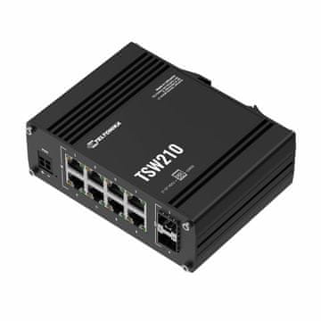 Teltonika stikalo Giga 8-port 2xSFP DIN Mini TSW210