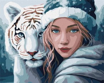 Rayher.	 Slikanje po številkah, Winter warmth, 40x50 cm