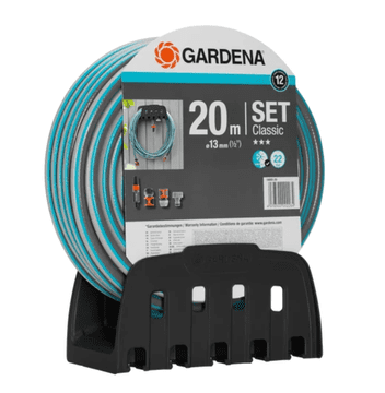 Gardena Classic stenski nosilec za cev s cevjo, 20 m (18005-50)