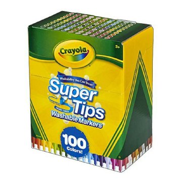 Crayola Set Markerjev Super Tips Crayola 58-5100 (100 uds)
