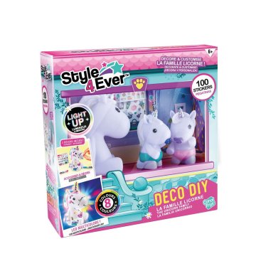 Canal Toys Svetleči samorog Canal Toys Style 4 Ever Bela Pisana