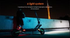 KuKirin Električni skuter Električni skuter 1000 W 20,8 Ah, doseg 55 km/h in 70 km, 10-palčne pnevmatike, votlo ohišje, nastavljiva teleskopska palica-G2 MAX