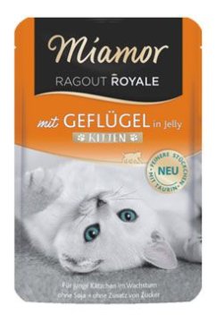 Miamor Cat Ragout Junior žepno perutninsko meso v želeju 100g