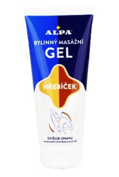 ALPA masažni gel z nageljnovimi žbicami 100ml