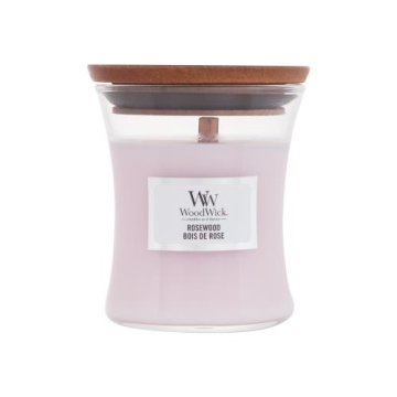 Woodwick Rosewood dišeča svečka
