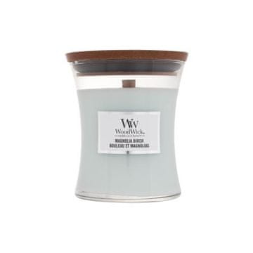 Woodwick Magnolia Birch dišeča svečka