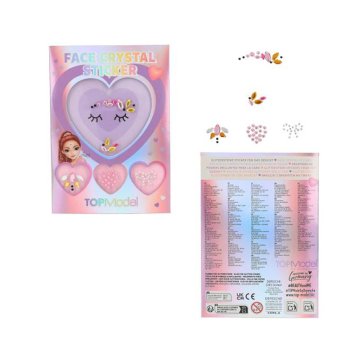 Top Model Sada kamínků na obličej , Beauty&Me, Fialová, Lexy