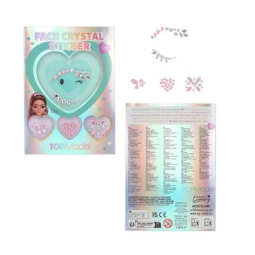 Top Model Sada kamínků na obličej , Beauty&Me, Zelená, Talita