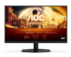 27G42E monitor, 68,6cm (27), FHD, IPS, G-Sync compatible, 180 Hz - odprta embalaža