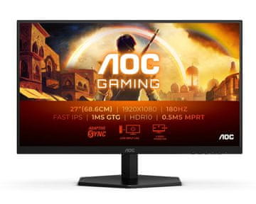 AOC 27G42E monitor, 68,6cm (27), FHD, IPS, G-Sync compatible, 180 Hz