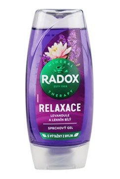 Radox Relaxation gel za prhanje za ženske sivka 225ml