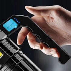 aptel TL-2056 Večnamenska ročna LED reflektorska svetilka z vgrajeno baterijo 1000lm