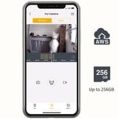 Arenti P2F nadzorna kamera, notranja,5MP UHD, 2,4 in 5,8GHz,