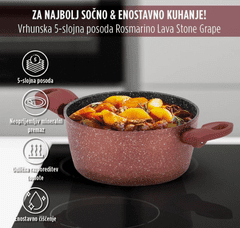 Rosmarino Lonec Rosmarino Lava Stone Grape 3 l - 24 cm