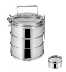 Orion Posoda iz nerjavečega jekla + pokrovi 3x1,3L ¤16cm