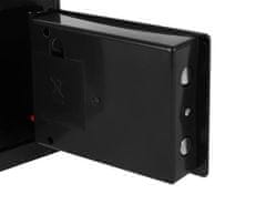 GEKO Varnostni digitalni elektronski sef 170x230x170mm – črn