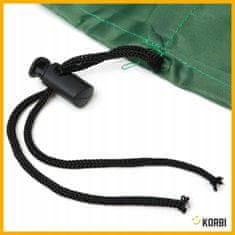 Korbi ZELENA VODOODPORNA PONJAVA ZA PESKOVNIK – 120x120x20 cm | Popolna zaščita za vaš vrtni peskovnik!