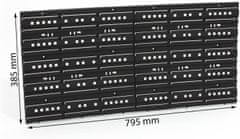 Kistenberg Stenski predalnik PVC – 30 delni organizator ORDERLINE