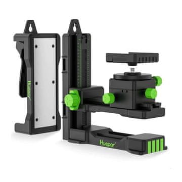 Huepar PV11+ univerzalni nastavljiv set stenskega nosilca za laserske nivelirje – spona