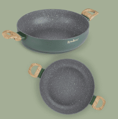 Globoka ponev z dvema ročajema Eco Cook Plus – 28 cm