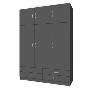 KONDELA Geri New 3D garderoba