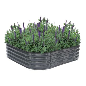 KONDELA Limuzina tip 7 kovinska dvignjena postelja