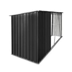 Lopa za drva z drvarnico Arpol Tip 2 270x104x159 cm - antracit
