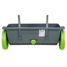 KONDELA Vrtni sejalnik in trosilnik Gloster 12 l - siva / zelena