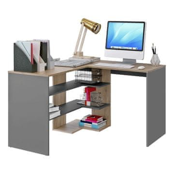 KONDELA Tamari kotna PC miza