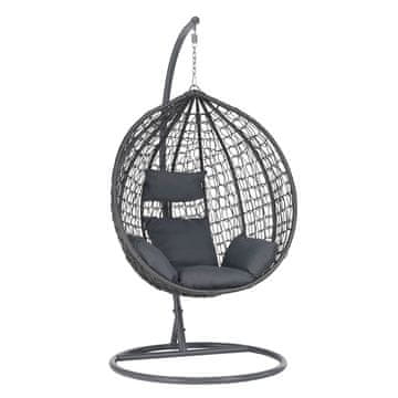 KONDELA Nolan Novo viseči gugalni stol