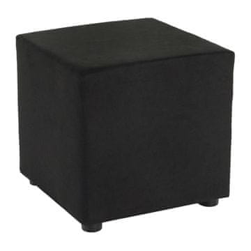 KONDELA Tabure Regor - črna (Alova 04)