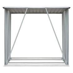 KONDELA Lopa za drva Daryl Tip 1 - antracit / bela