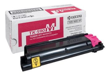 Kyocera TK-590M škrlaten, originalen toner