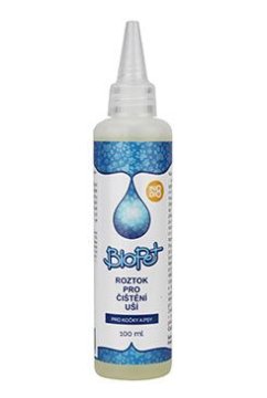 BIOPET raztopina za čiščenje ušes 100ml
