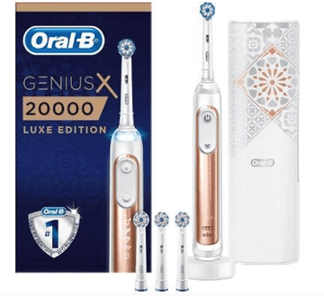 Oral-B Oral-B original Genius X 20000 Rose Gold električna zobnna ščetka