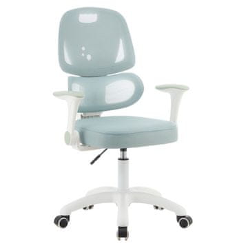 KONDELA Lister otroški stol na koleščkih