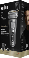 Braun Series 9 PRO+ Wet & Dry 9625s, Brivnik