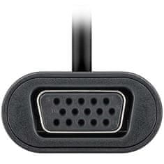 Goobay USB-C na VGA FHD črn adapter