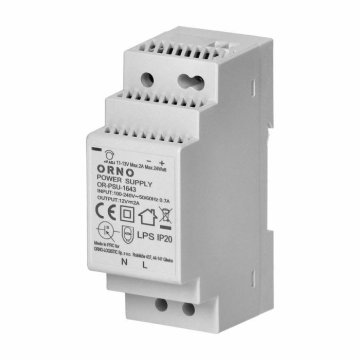 shumee ORNO NAPAJALNIK ZA DIN LETEV 12VDC 2A 24W