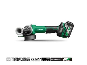shumee HIKOKI KOTNI BRUSILNIK 36V 125mm G3613DVF WQZ 2x25Ah MV BL HSC
