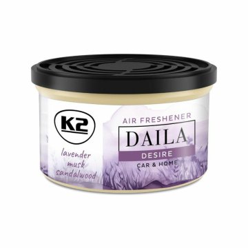 shumee Osvežilec zraka K2 Dahlia Desire sivka in sandalovina 68 g