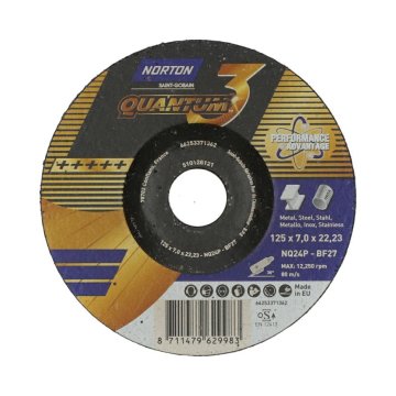shumee NORTON QUATNUM KOVINSKI DISK 125 mm x 70 mm x 222 mm T27