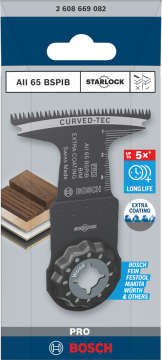 shumee BOSCH MT PRO AII 65 BSPIB VEČNAMENSKI ŽAGIN LIST 65 x 40 mm