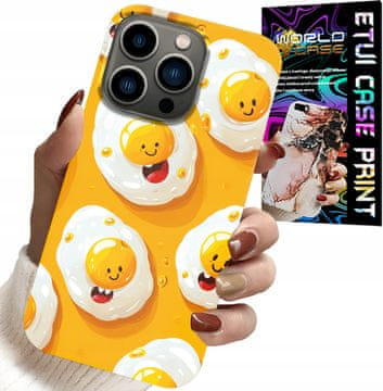 shumee OVITEK ZA IPHONE 16 PRO - OVITEK S SWEET SMILING EGGS + FOLIJA