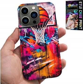 shumee OVITEK ZA IPHONE 16 PRO - GRAFITI Z ULICO NBA ZA NAVIJAČA KOŠARKARJA