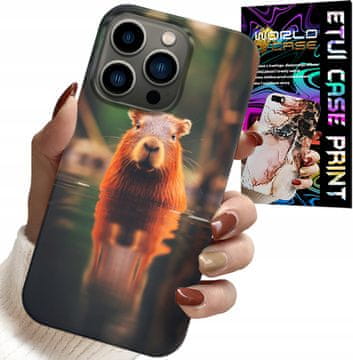 shumee OVITEK ZA IPHONE 16 PRO - LUŠTNA CAPIBARA, CAPIBARA, VELIKO DIZAJNOV