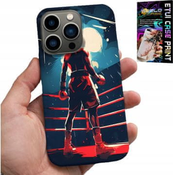 shumee OVITEK ZA IPHONE 16 PRO MAX - BOKS, BORILNI ŠPORTI, VZORCI BOKSARC + STEKLO