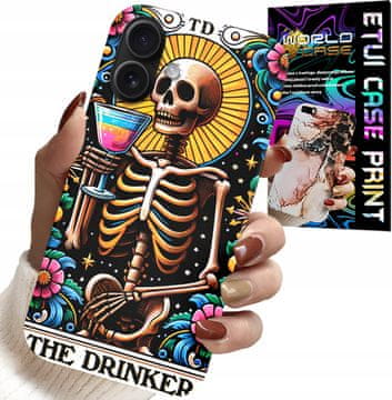 shumee OVITEK ZA IPHONE 16 - OVITEK Z VZORCI PIJAČ THE DRINKER ALKO WINKO