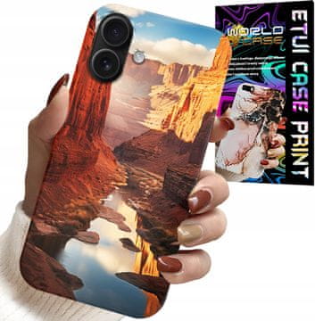 shumee OVITEK ZA IPHONE 16 - GRAND CANYON DESERT Z LEPIMI VZORCI